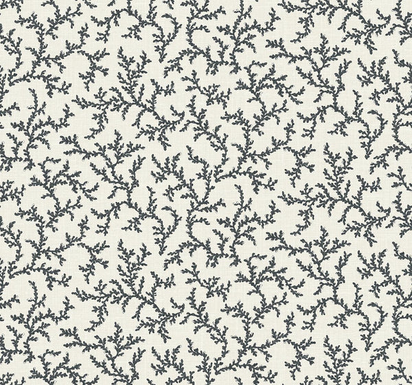 seabrook corail poppy seed wallpaper