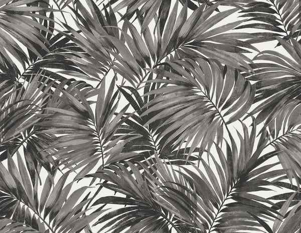 seabrook cordelia tossed palms onyx wallpaper
