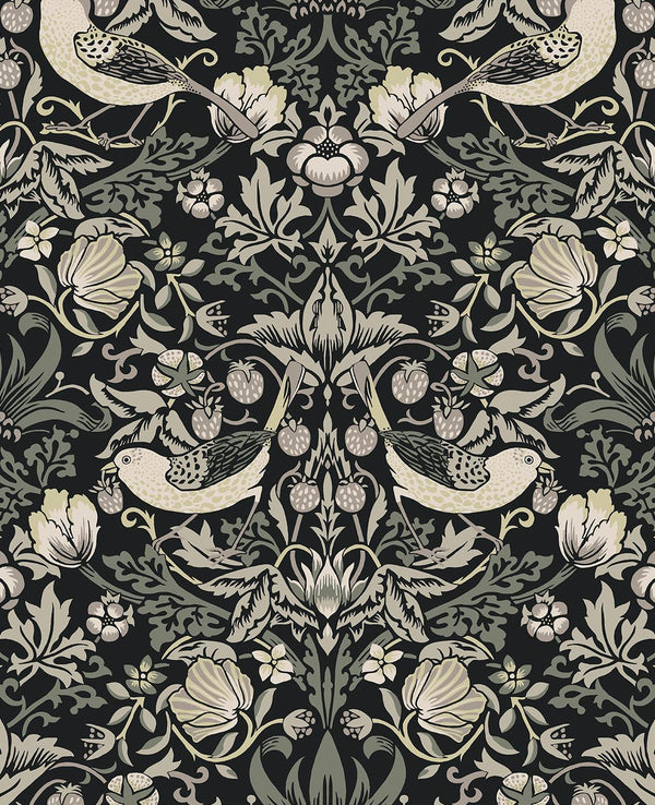 seabrook fragaria garden blacksmith wallpaper