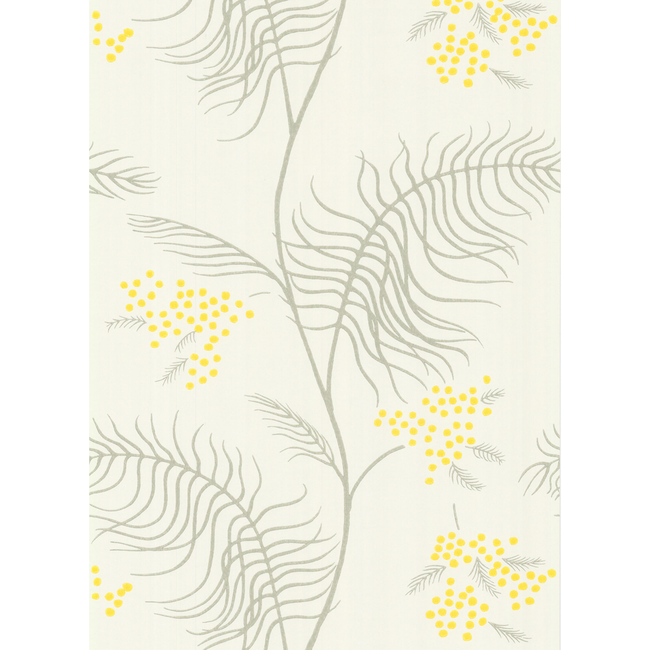 cole & son - mimosa - white - 69/8132.cs.0
