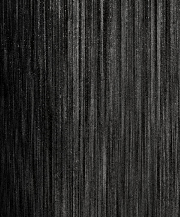 seabrook natural stria ebony & glitter wallpaper