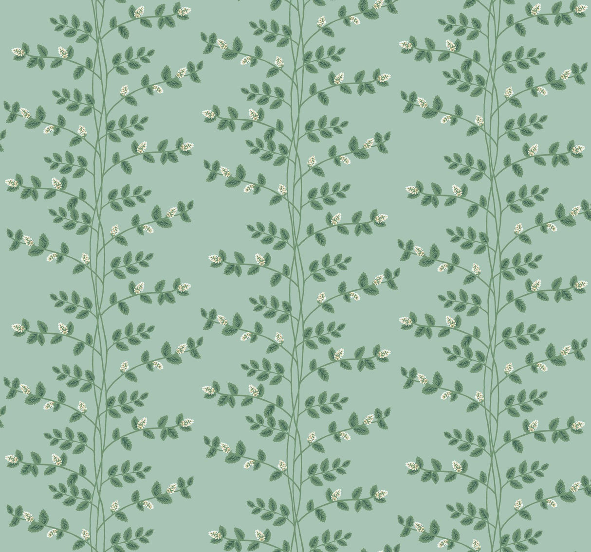 rifle paper co. climbing vine green wallpaper