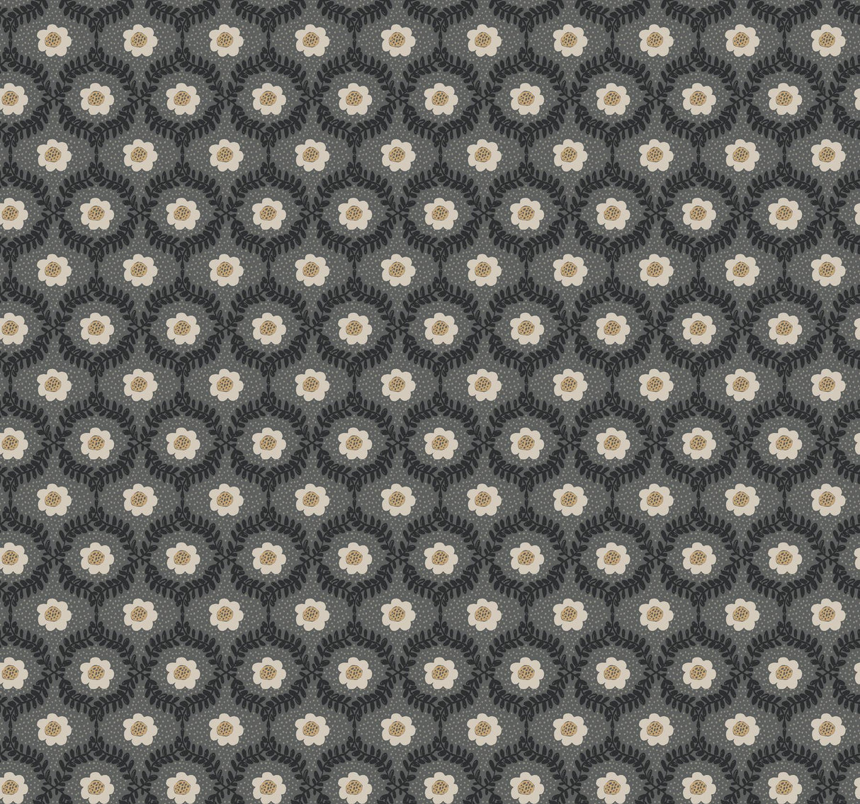 rifle paper co. emma black wallpaper