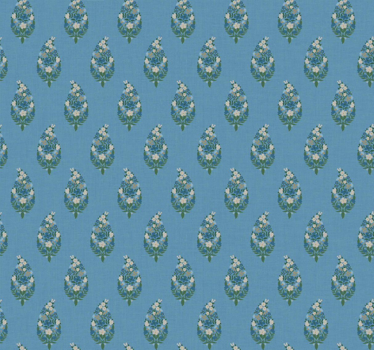 rifle paper co. paisley blue wallpaper