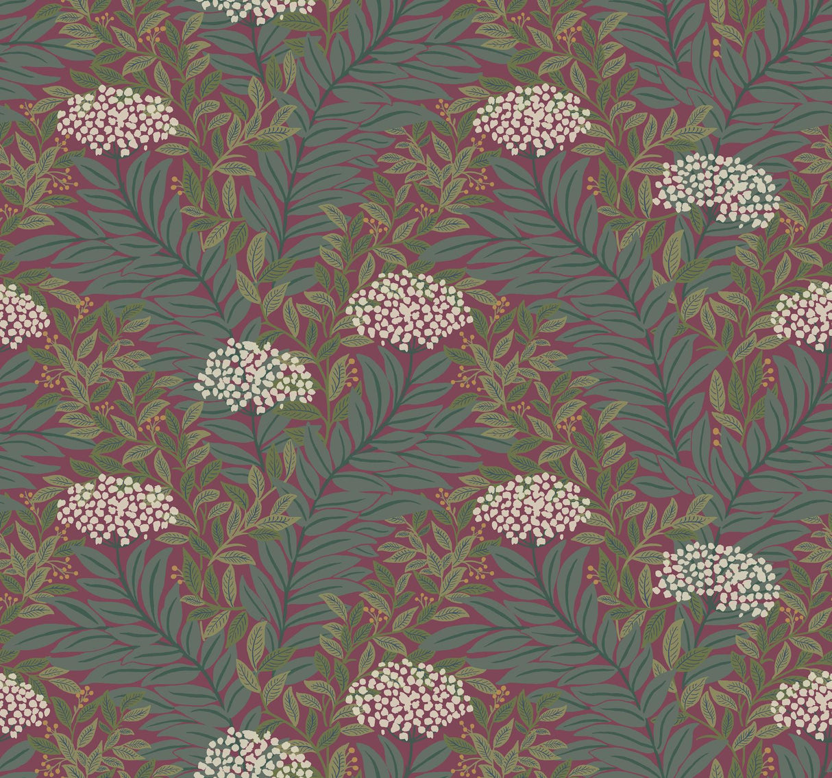 rifle paper co. highgrove purple wallpaper