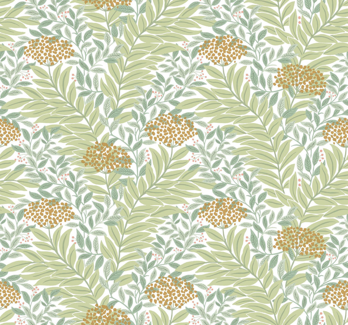 rifle paper co. highgrove green wallpaper