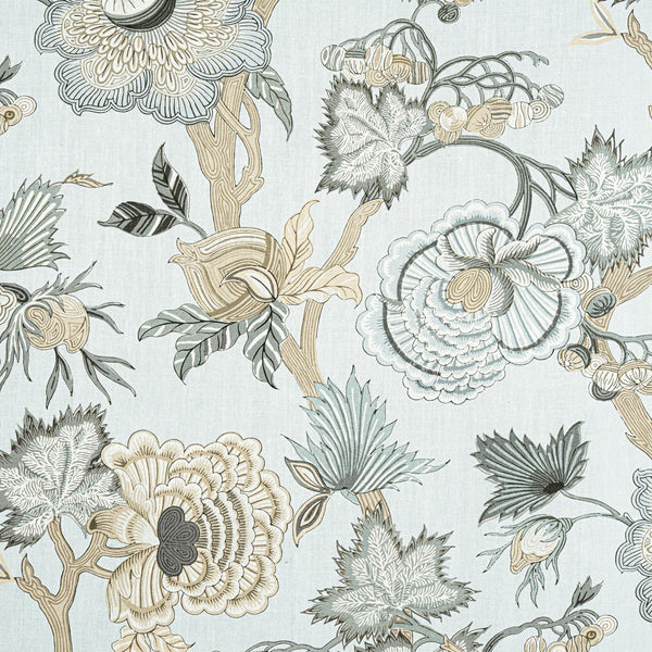 thibaut indienne jacobean fabric f936420