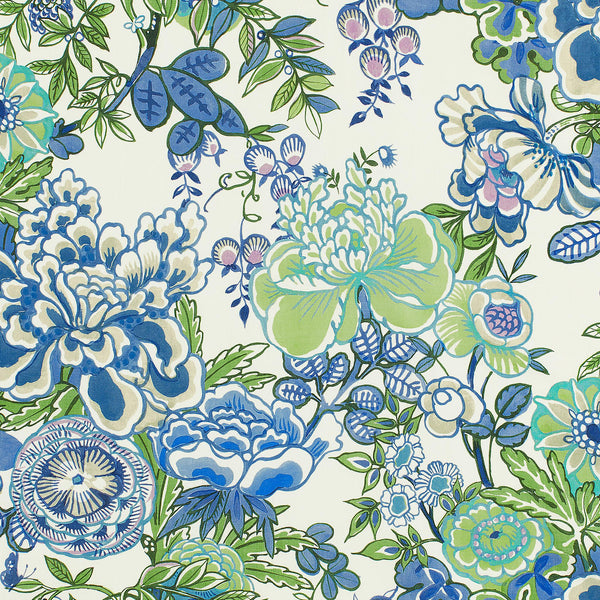 thibaut peony garden fabric f942021