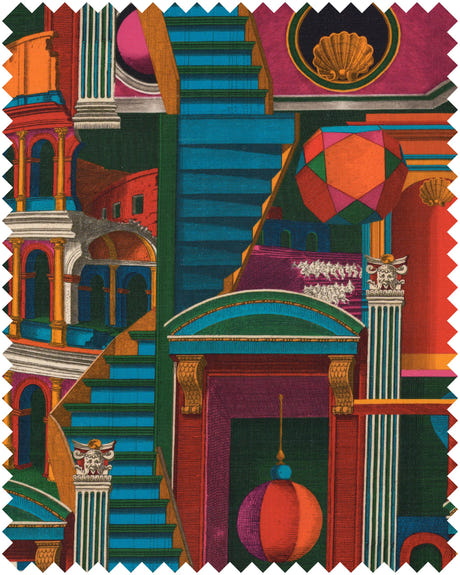 mindthegap piazza degli arlecchini 55" x 39.4" fabric fb00136