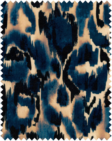 mindthegap blu selvaggio 54" x 39.4" fabric fb00132