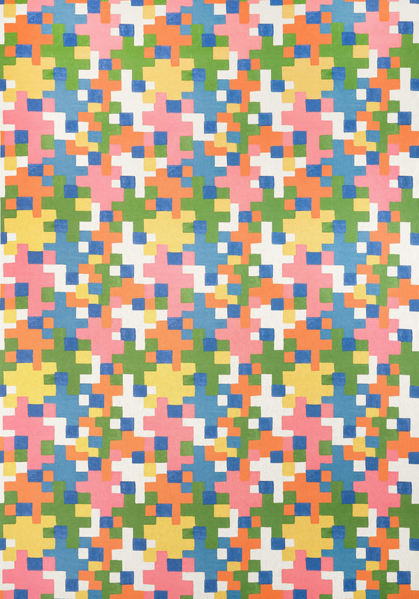 thibaut pixel fabric f945042
