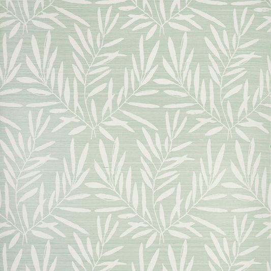 Thibaut Summer Leaves Willow Wallpaper - T15800