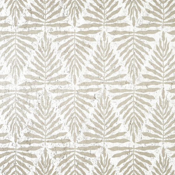 thibaut gasparilla metallic gilver wallpaper - t15810