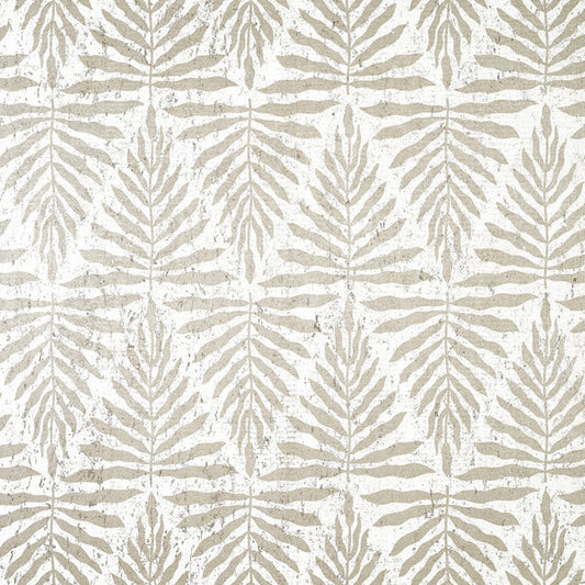 Thibaut Gasparilla Metallic Gilver Wallpaper - T15810