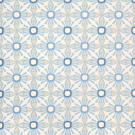 Thibaut Kona Blue And Beige Wallpaper - T15830