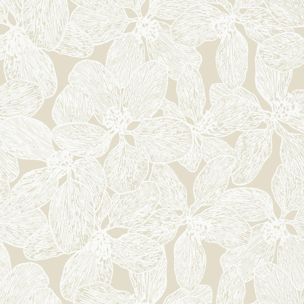 thibaut island orchid beige wallpaper - t15851
