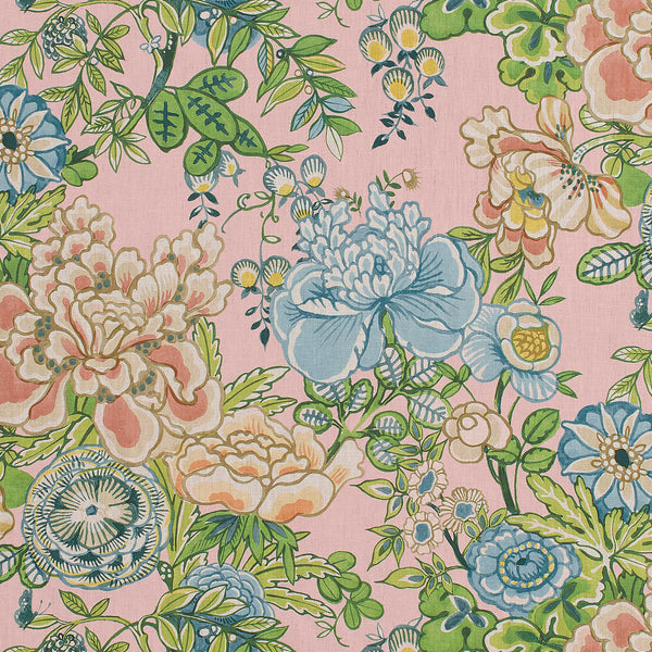 thibaut peony garden fabric f942016
