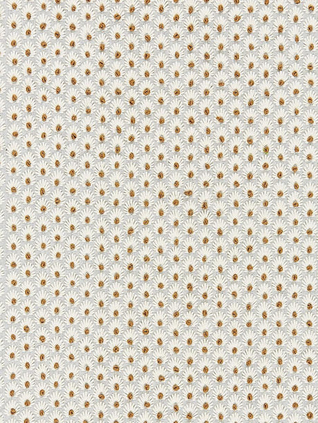 scalamandre fleur embroidery mineral fabric - scala 27123-001