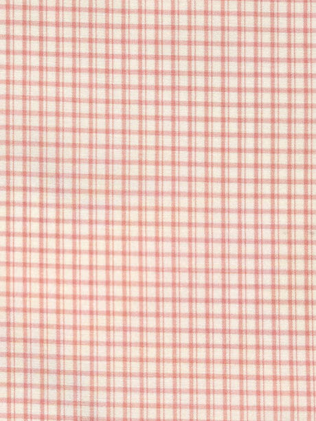 scalamandre astor check peony fabric - scala 26983-010