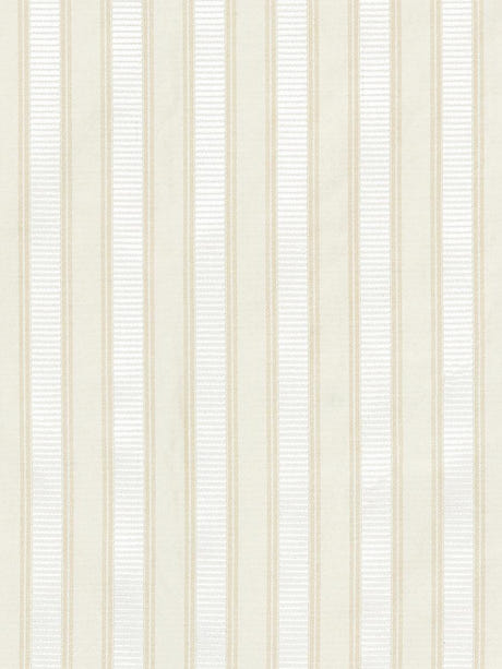 scalamandre shirred stripe oyster white fabric - scala 121m-012
