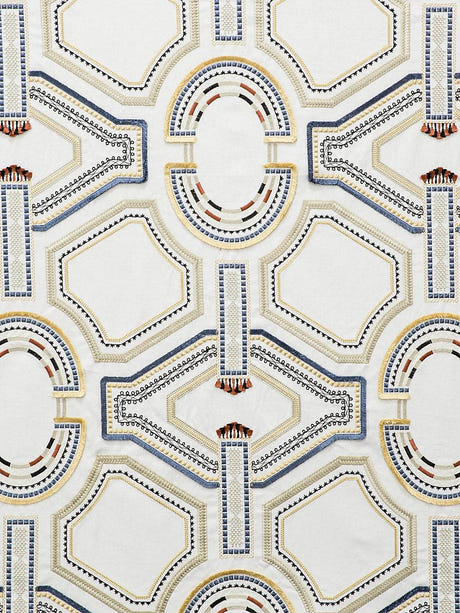 scalamandre kayapo anthique fabric - scala h00561-001
