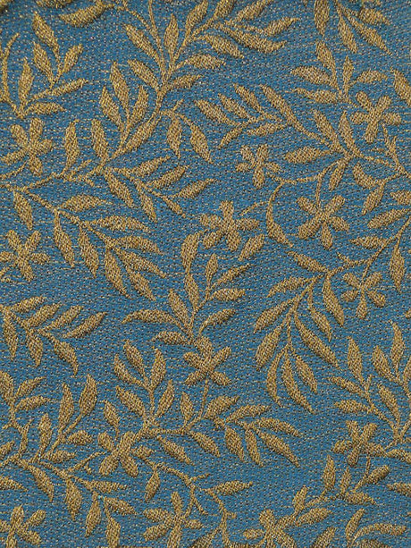 scalamandre rameaux prusse fabric - scala h04245-002