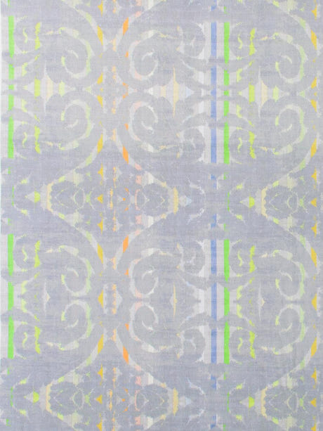 scalamandre dapper printed velvet ice fabric - scala n4dapp-003