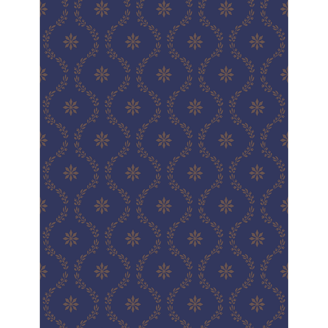 cole & son - clandon - navy - 88/3011.cs.0