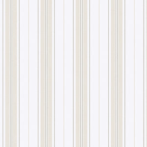 schumacher - hamnskar stripe - naturals - 8877 - wallpaper