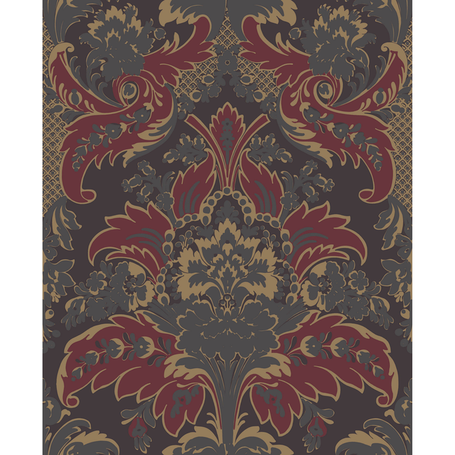 cole & son - aldwych - red and gold - 94/5029.cs.0