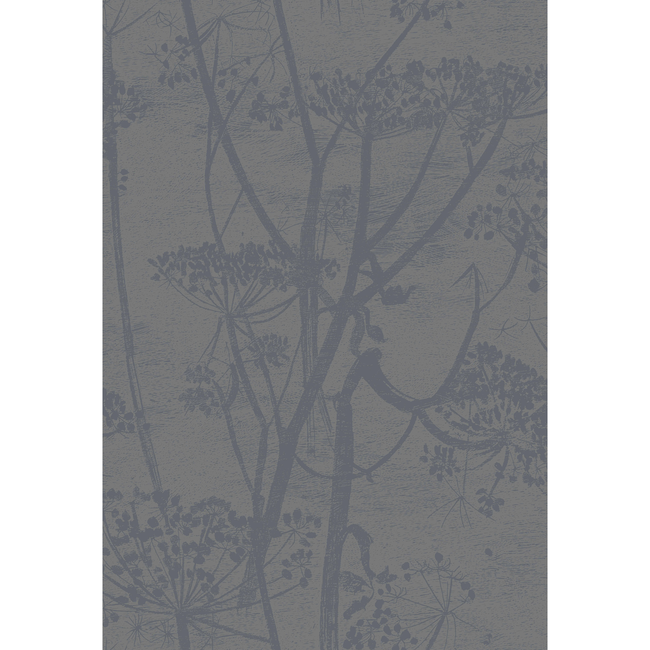 cole & son - cow parsley - gilver/black - 95/9050.cs.0