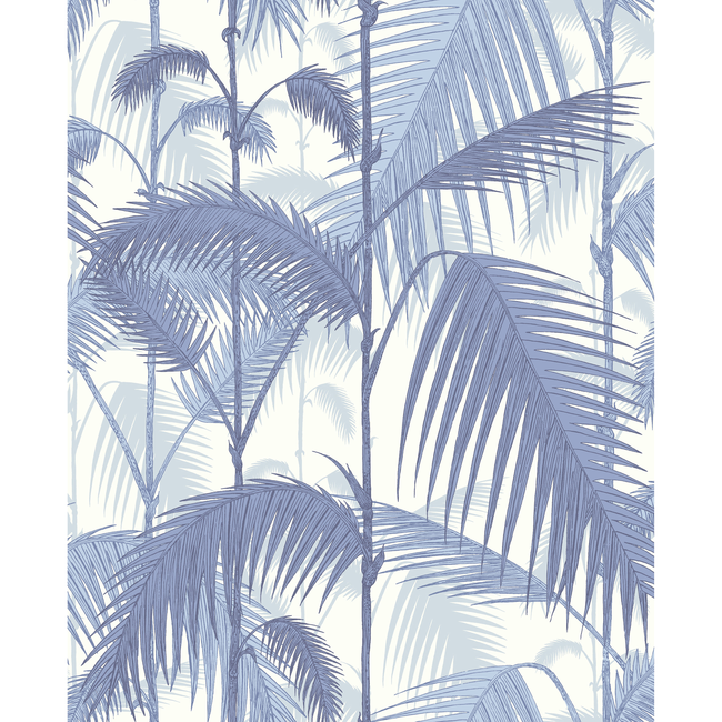cole & son - palm jungle - blues/ white - 95/1005.cs.0