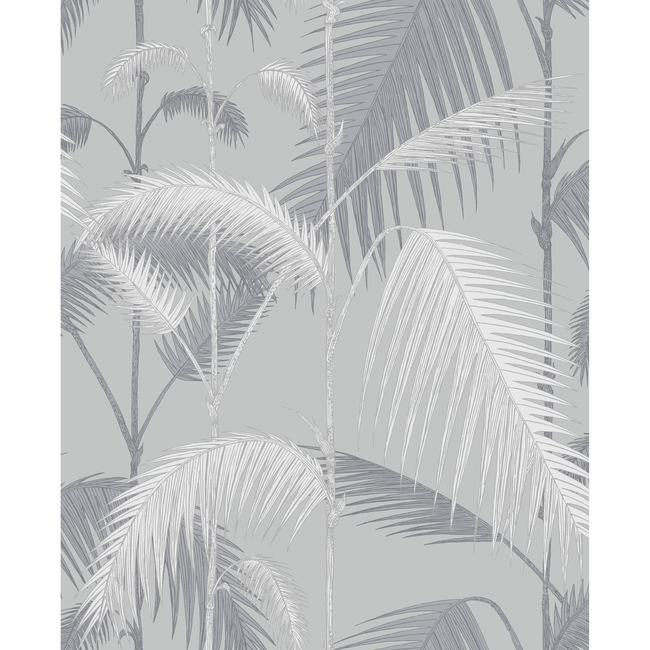 cole & son - palm jungle - lilac & grey - 95/1007.cs.0