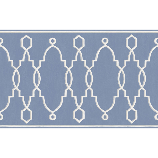 cole & son - parterre border - cobalt blue - 99/3014.cs.0