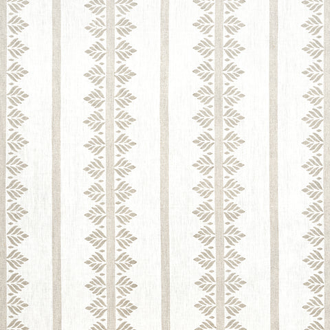 anna french af15104 fern stripe beige fabric