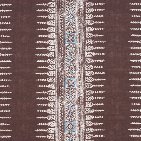 anna french af15139 javanese stripe brown fabric