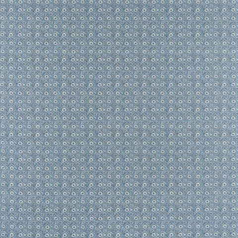anna french af16125 holly trellis blue fabric