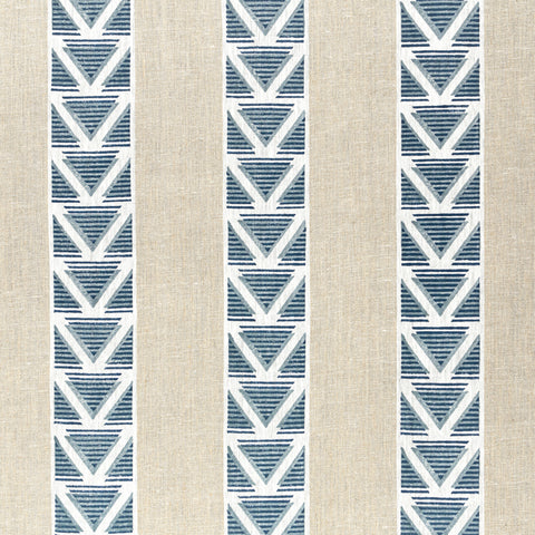 anna french af23124 burton stripe linen and navy fabric