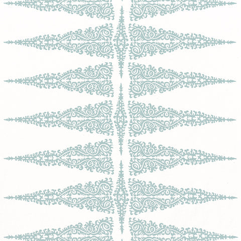 anna french af24544 ellery stripe robin's egg on white fabric