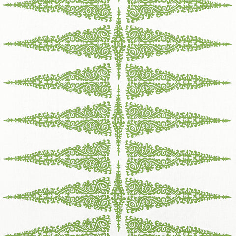 anna french af24546 ellery stripe kelly on white fabric