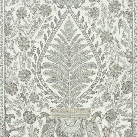 anna french af78724 palampore grey fabric