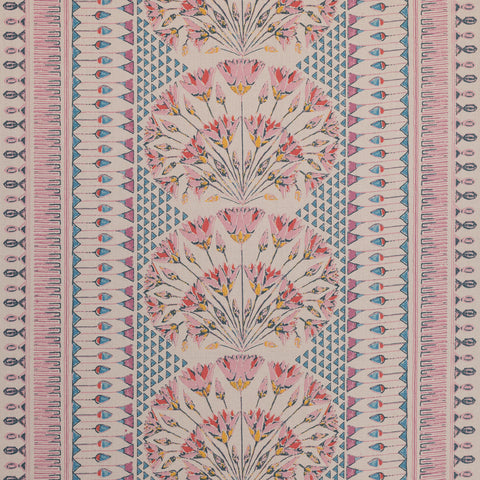 anna french af9625 cairo pink and coral fabric