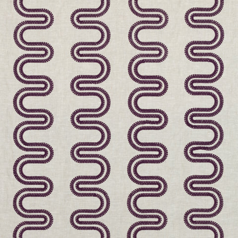 anna french af9638 herriot way embroidery plum and flax fabric