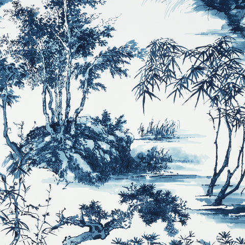 anna french af9826 kyoto navy fabric