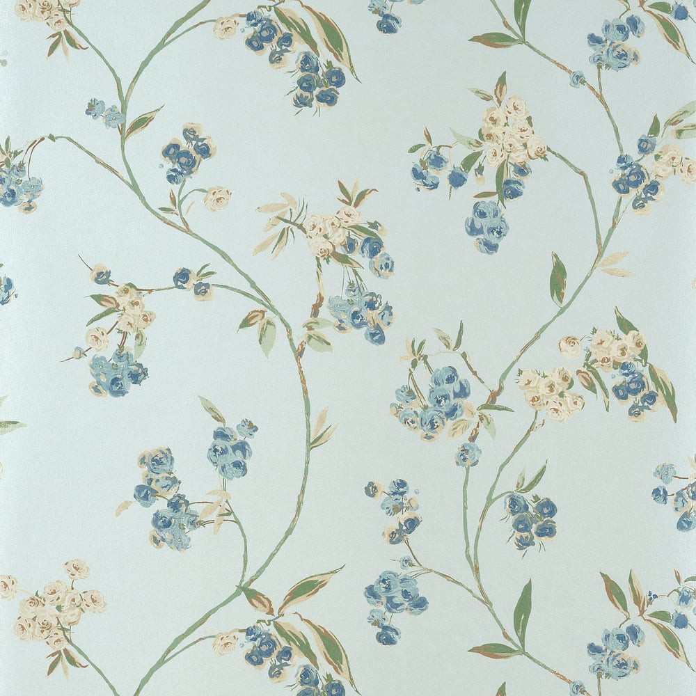 anna french - edo bloom - ¬blue on pearl - at16153