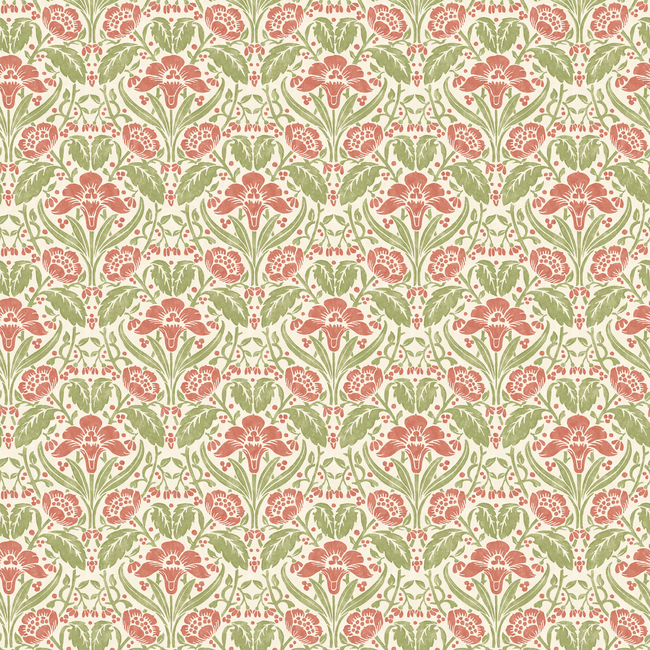 iris meadow - pink/green - g p & j baker - bw45101.1.0