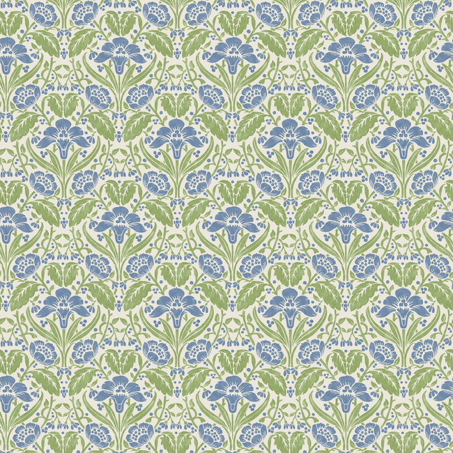 iris meadow - blue/green - g p & j baker - bw45101.2.0