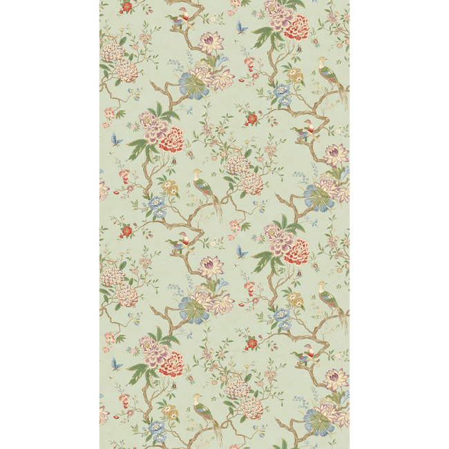 oriental bird - eau de nil - g p & j baker - bw45128.5.0