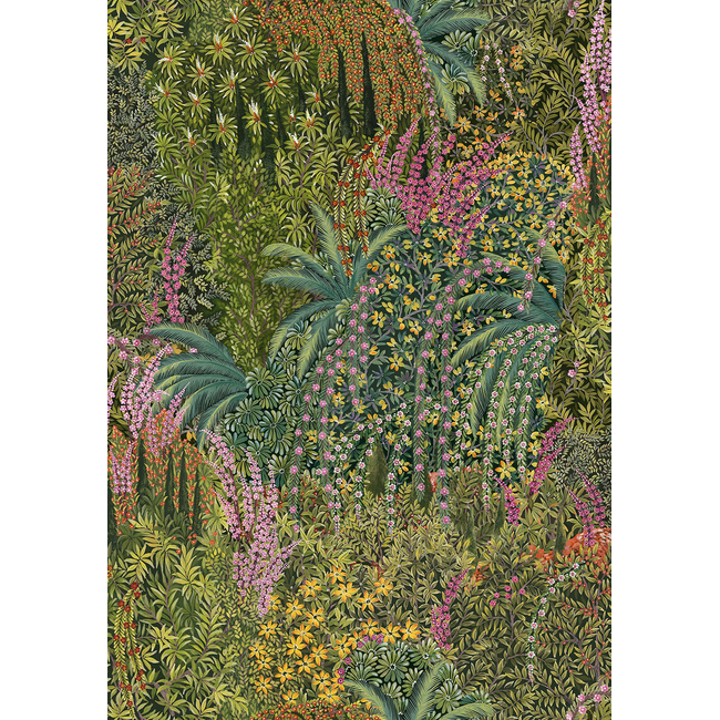cole & son - cascade - leaf green - 120/5014.cs.0