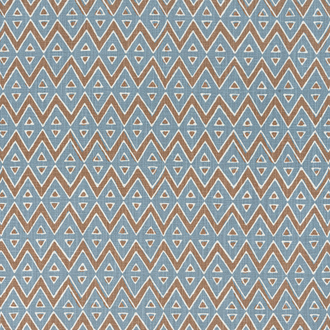 Tiburon Spa Blue Fabric - F913234 - Thibaut Fabric